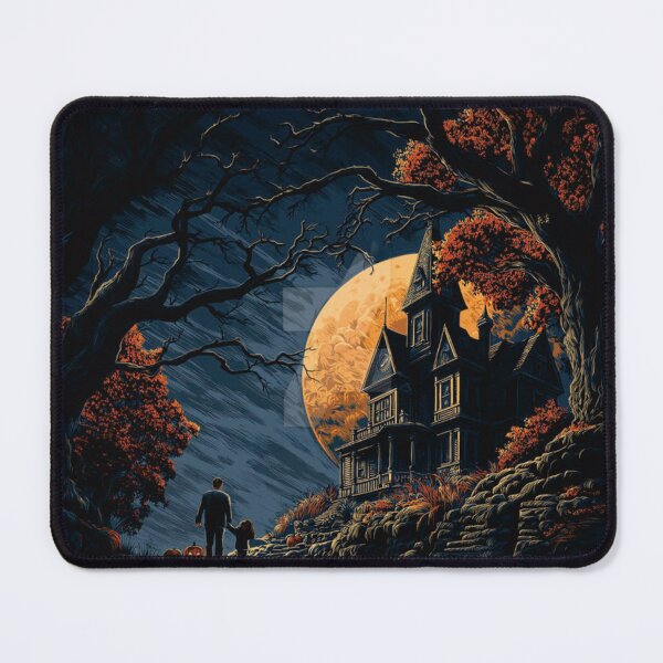 Item preview, Spooky Moonlit Path designed and sold by nillaharum.