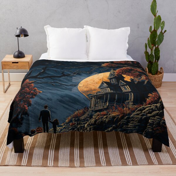 Item preview, Spooky Moonlit Path designed and sold by nillaharum.