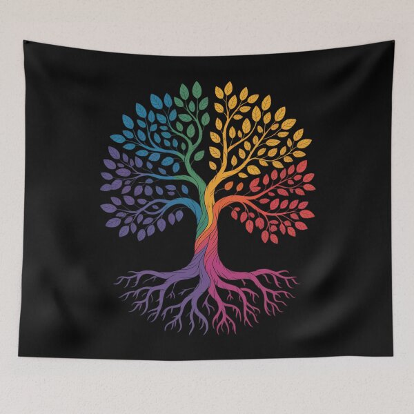 Item preview, Tree Of Life Rainbow LGBTQ+ Gay Pride Month LGBT Ally designed and sold by comptorasunfia.