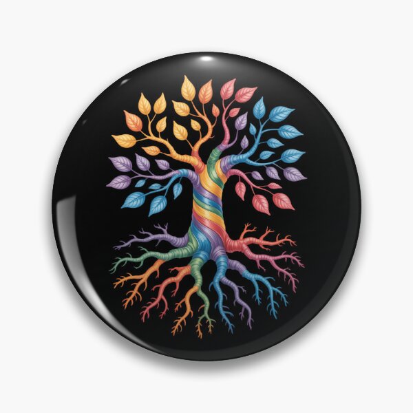 Item preview, Tree Of Life Rainbow LGBT Gay Lesbian Pride Flag Ally designed and sold by comptorasunfia.