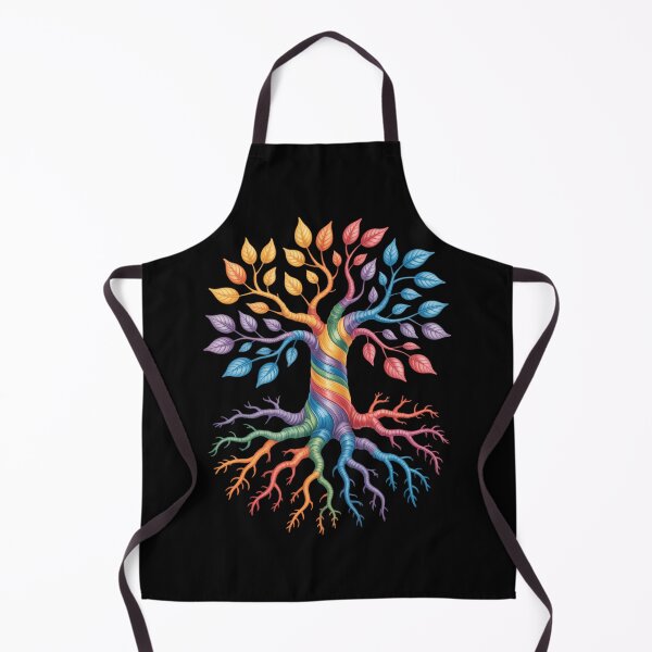 Item preview, Tree Of Life Rainbow LGBT Gay Lesbian Pride Flag Ally designed and sold by comptorasunfia.