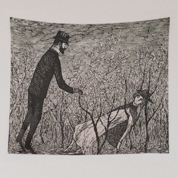 Item preview, New Upload  - Edward Gorey - Edward Gorey - Edward Gorey - Best Artist designed and sold by MirandaZArt.