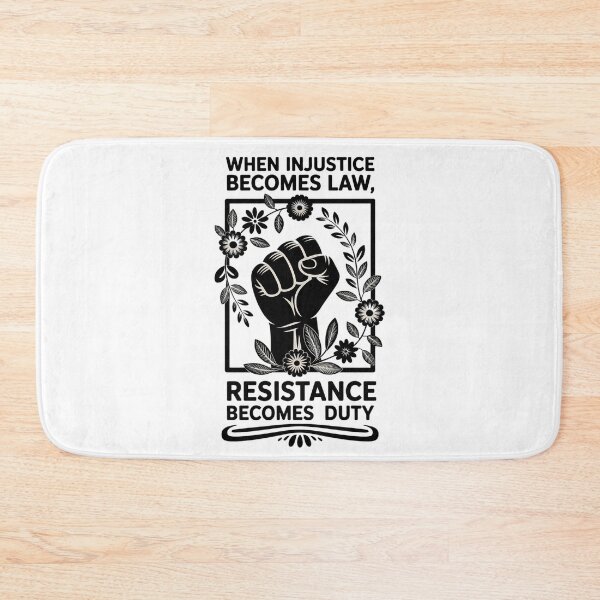 Item preview, When Injustice Becomes Law Resistance Becomes Duty designed and sold by comptorasunfia.