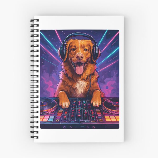 Item preview, Nova Scotia Great DJ Dog Funny Positive Gift designed and sold by Pineapple-Tree.
