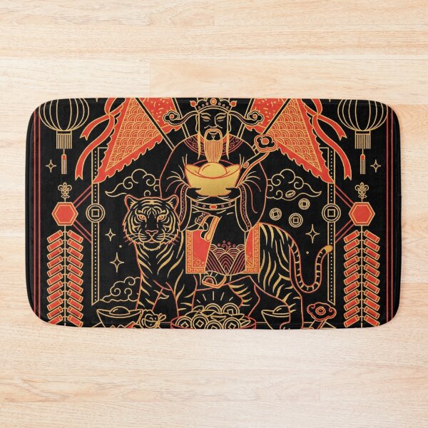Item preview, Majestic God of Wealth Caishen Riding Tiger designed and sold by zzz888.