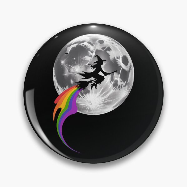 Item preview, Witch Rainbow Flag LGBT-Q Gay Pride Month Equality designed and sold by comptorasunfia.