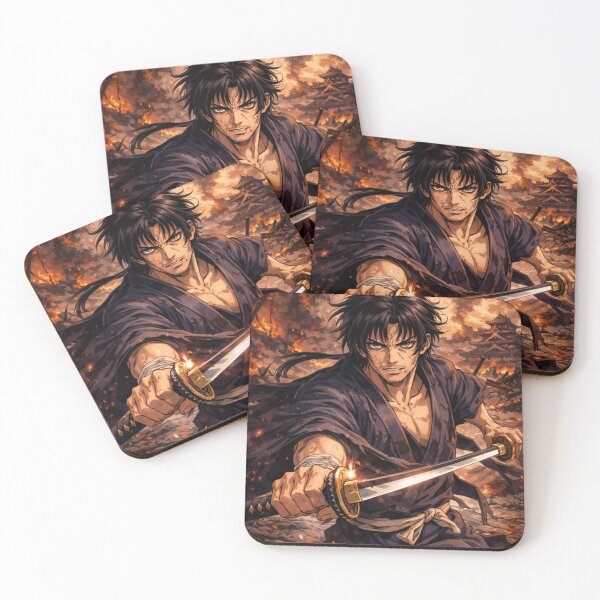 Item preview, Jubei Kibagami – Battle-Worn Ronin of Ninja Scroll designed and sold by Level Quest.