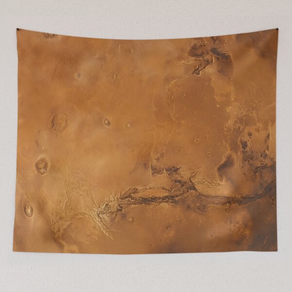 Item preview, Mars Surface Craters Terrain – Detailed Planetary Landscape designed and sold by PandaTShirtShop.