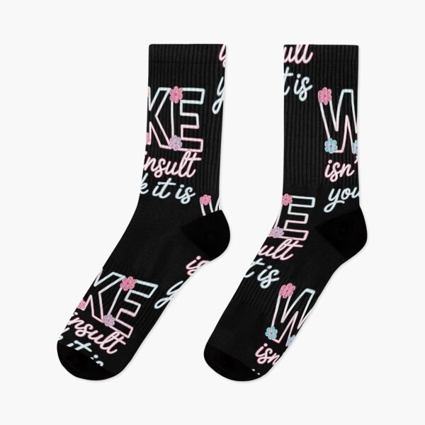 Item preview, Woke Isn_t The Insult You Think it is Trans Flowers designed and sold by comptorasunfia.