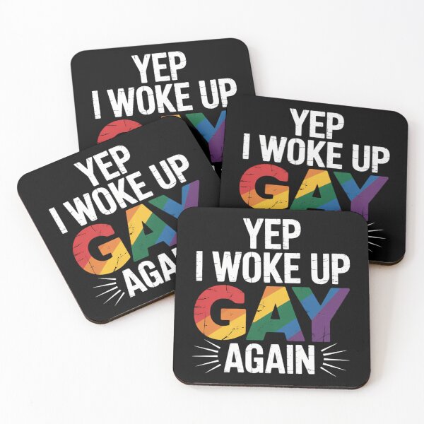 Item preview, Woke Up Gay - Pride Rainbow Queer Gay CSD Party LGBTQ designed and sold by comptorasunfia.