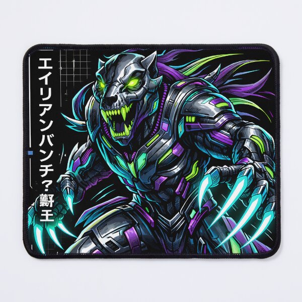 Item preview, XAELON Vyra Hybrid Predator Warrior Cyberpunk Aesthetic - Biotech Alien Dystopian Art - Dark Techwear Predator Graphic for Streetwear Hoodies & Posters - Futuristic Bio-Organic Soldier Design designed and sold by Vivaan Studio.