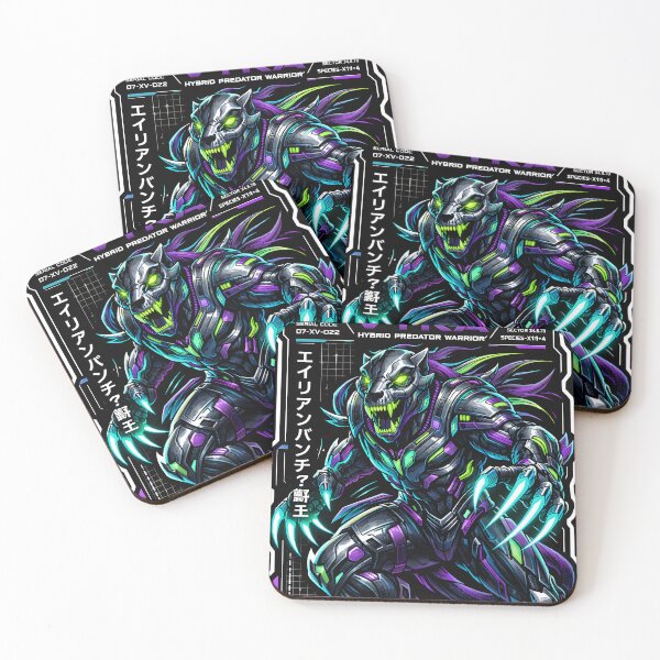 Item preview, XAELON Vyra Hybrid Predator Warrior Cyberpunk Aesthetic - Biotech Alien Dystopian Art - Dark Techwear Predator Graphic for Streetwear Hoodies & Posters - Futuristic Bio-Organic Soldier Design designed and sold by Vivaan Studio.