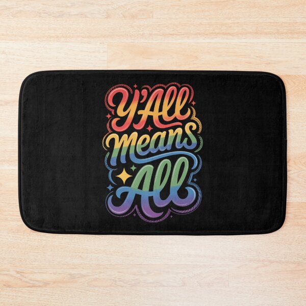 Item preview, Y_all LGBTQ Rainbow Pride Month Means All Equality Support designed and sold by comptorasunfia.
