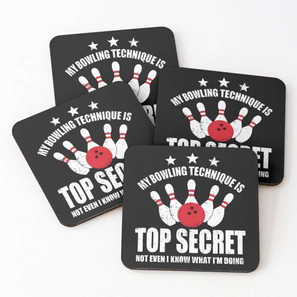 Item preview, My Bowling Technique Is Top Secret Funny Bowling Bowler designed and sold by arzateiosumn.