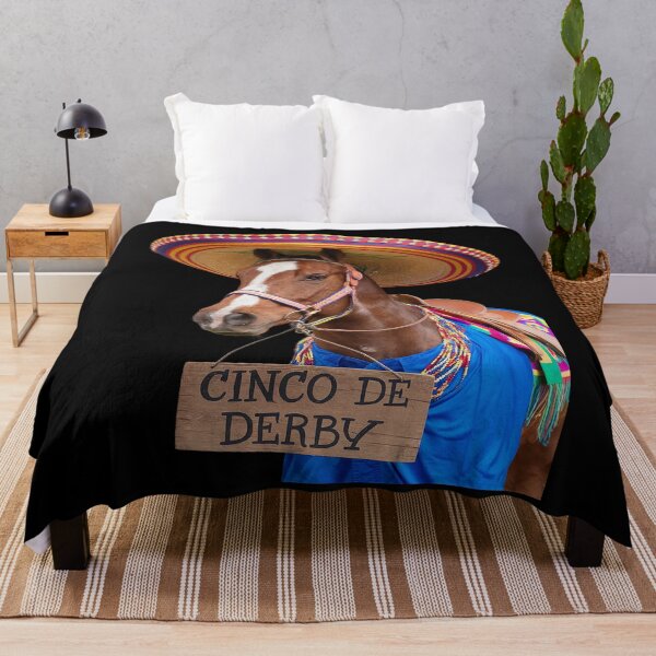 Item preview, Horse Racing Cinco De Derby Horse designed and sold by MarkLeedsArt.