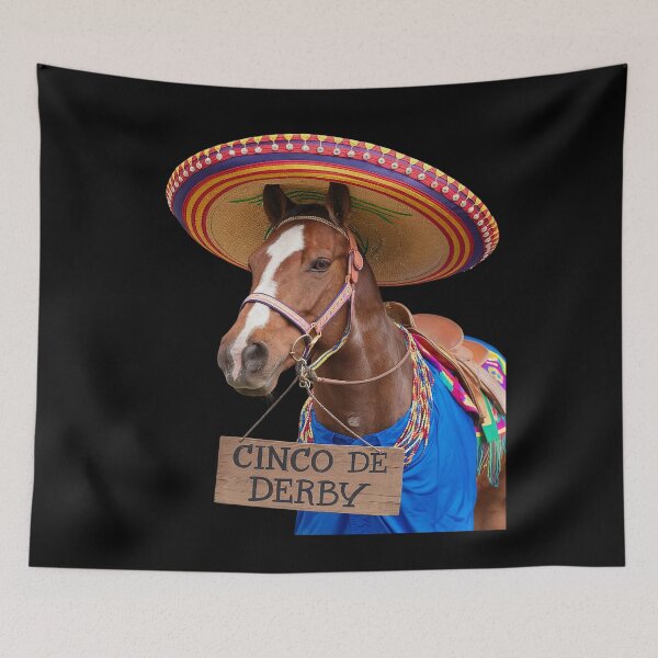 Item preview, Horse Racing Cinco De Derby Horse  designed and sold by MarkLeedsArt.
