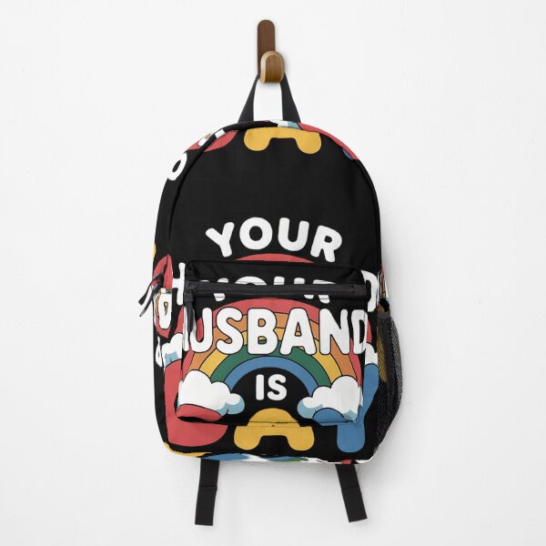 Item preview, Your Husband Is Gay Funny LGBT Joke Pride Month Gay Couples designed and sold by comptorasunfia.