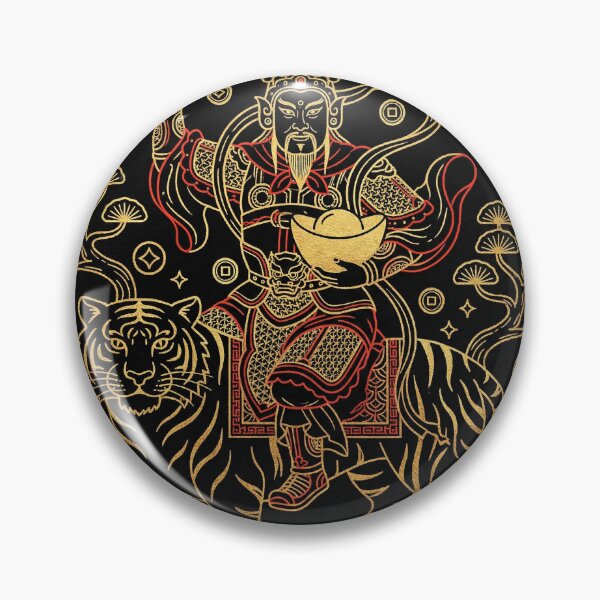 Item preview, Majestic Martial God of Wealth Zhao Gongming Riding Tiger designed and sold by zzz888.