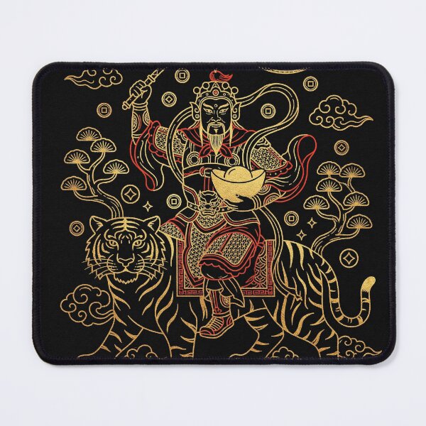 Item preview, Majestic Martial God of Wealth Zhao Gongming Riding Tiger designed and sold by zzz888.