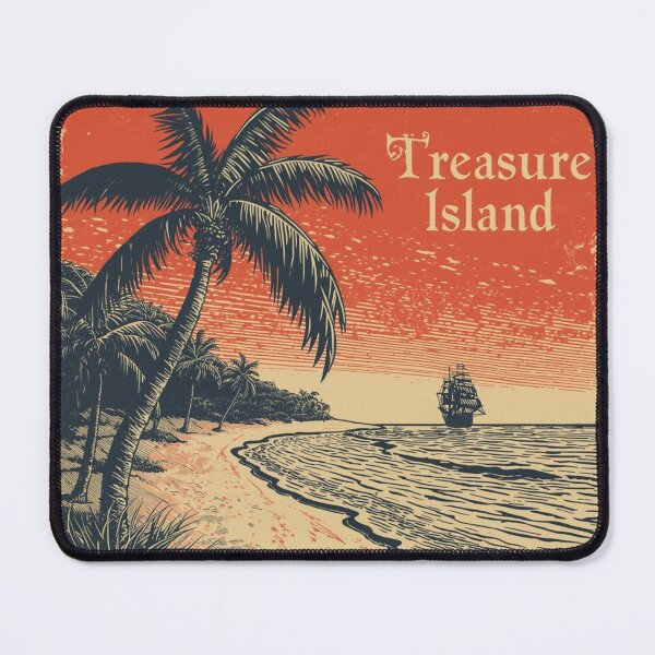 Item preview, 'Treasure Island' by Robert Louis Stevenson designed and sold by Filologica.