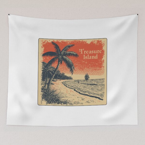 Item preview, 'Treasure Island' by Robert Louis Stevenson designed and sold by Filologica.