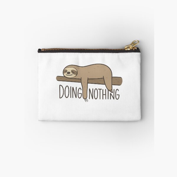 Item preview, Ultra-Relaxed Sloth - Doing Nothing Minimalist Design designed and sold by MKreative Studio.