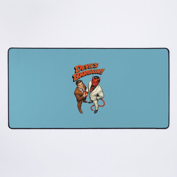 Item preview, Devil’s Bargain Retro Illustration – Deal with the Devil Vintage Art designed and sold by The Devil's Bargain.