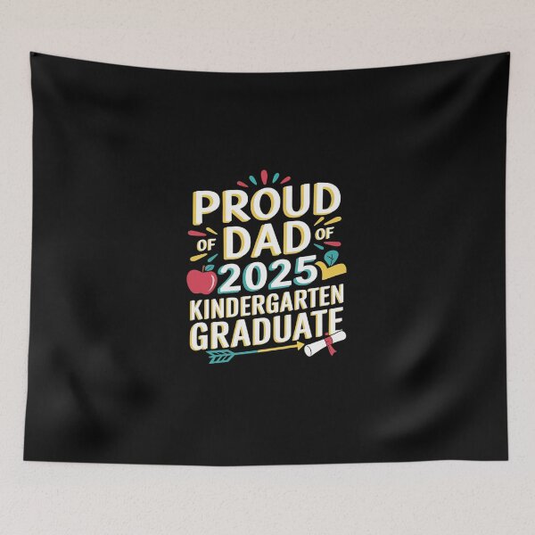 Item preview, Proud Dad of a Class of 2025 Kindergarten Graduate  designed and sold by DigitaldeligArt.