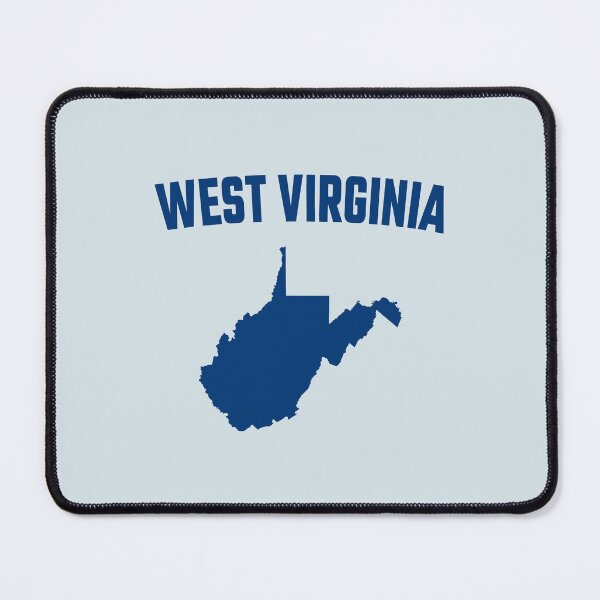 Item preview, West Virginia State Pride - Classic Navy Blue Silhouette designed and sold by mashmosh.
