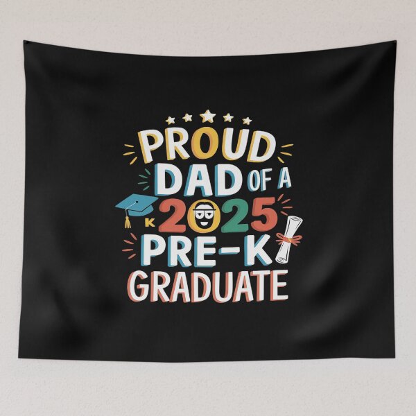 Item preview, Proud Dad of A Class of 2025 Pre-K Graduate Father  designed and sold by MarkLeedsArt.