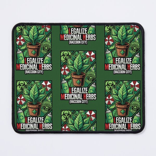 Item preview, Green Herb - Resident Evil - Legalize designed and sold by nerdygamespot.