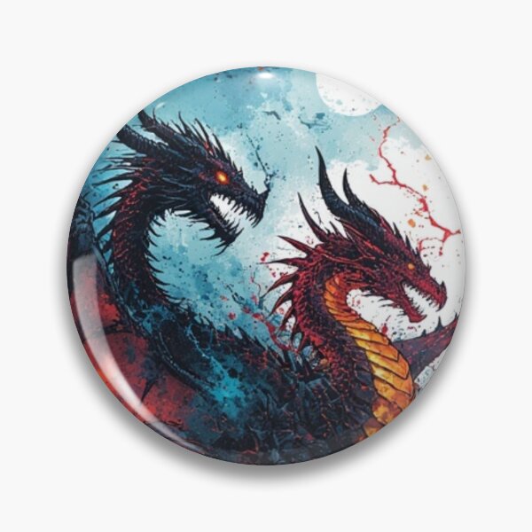 Item preview, Twin Maw of Flame and Frost designed and sold by SabaMirzique.