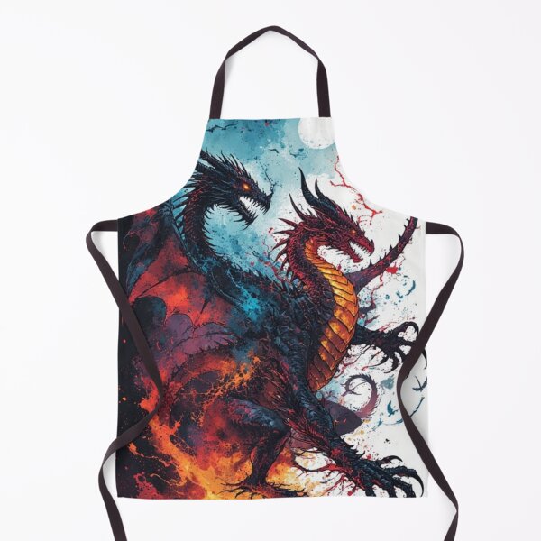 Item preview, Twin Maw of Flame and Frost designed and sold by SabaMirzique.