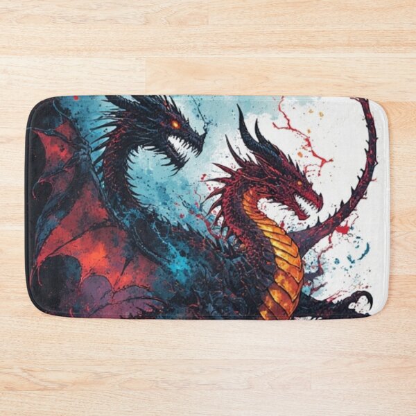 Item preview, Twin Maw of Flame and Frost designed and sold by SabaMirzique.