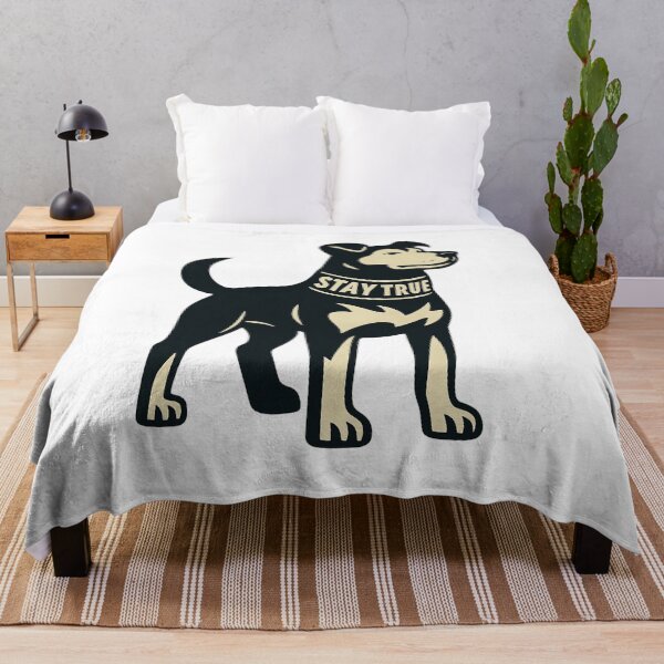 Item preview, Stay True Dog - Bold Graphic Silhouette designed and sold by MKreative Studio.