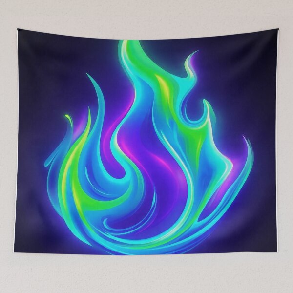 Item preview, Blue Flame fashion inspired  designed and sold by KinG ReX Fashion .