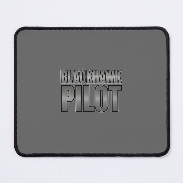 Item preview, Battlefield Game Inspired Blackhawk Pilot Metallic Slogan designed and sold by Sellcooldesigns.