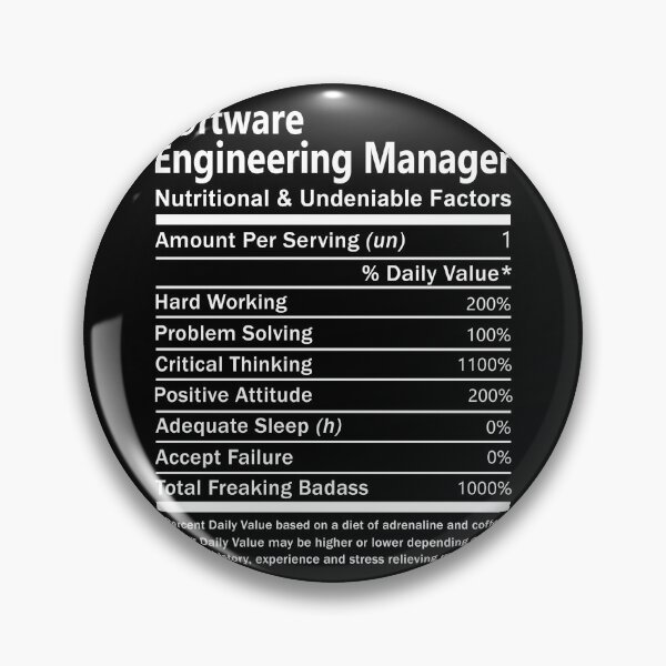 Item preview, Software Engineering Manager designed and sold by aswmhmlc71.