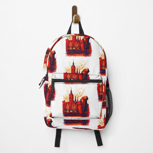 Item preview, Gdańsk cityscape, Poland, gift designed and sold by Pineapple-Tree.