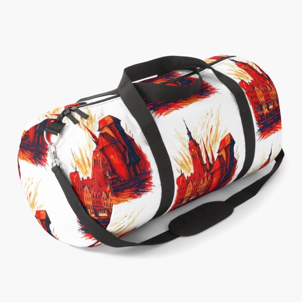Item preview, Gdańsk cityscape, Poland, gift designed and sold by Pineapple-Tree.
