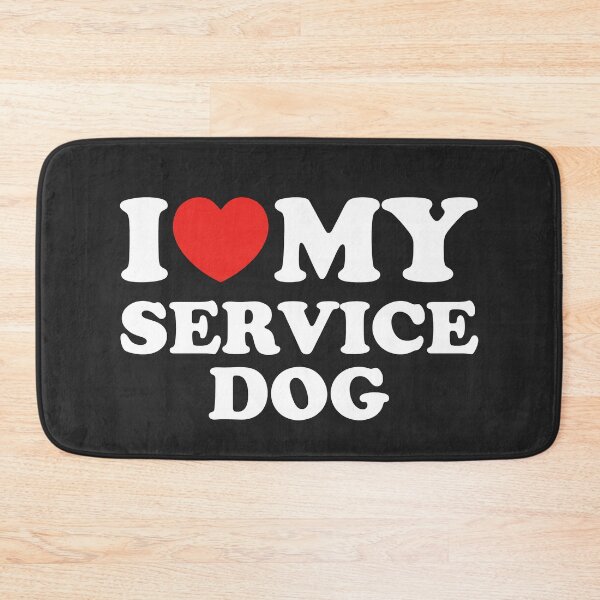Item preview, I Love My Service Dog designed and sold by shitpostee.