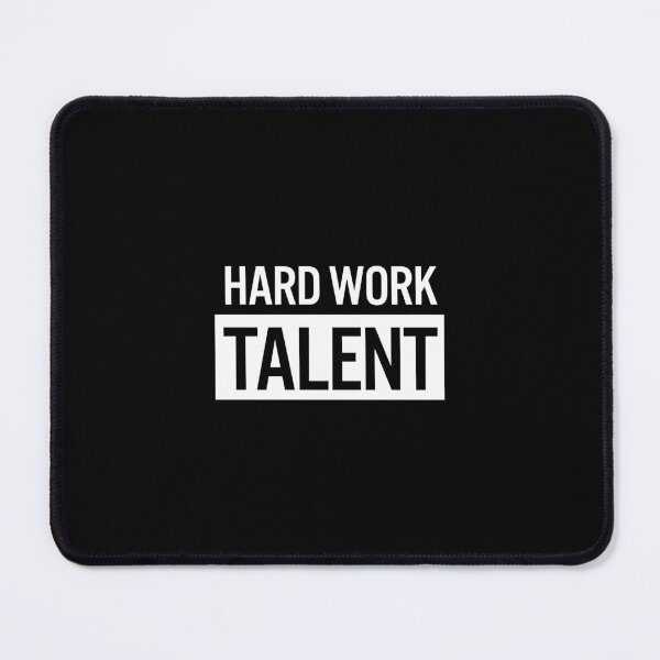 Item preview, HARDWORK > TALENT – Hustle Mode Activated Funny Gym Motivation Design designed and sold by Born To Be Fit.