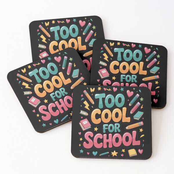 Item preview, Too Cool for School Back to School designed and sold by HaiharryCartoon.