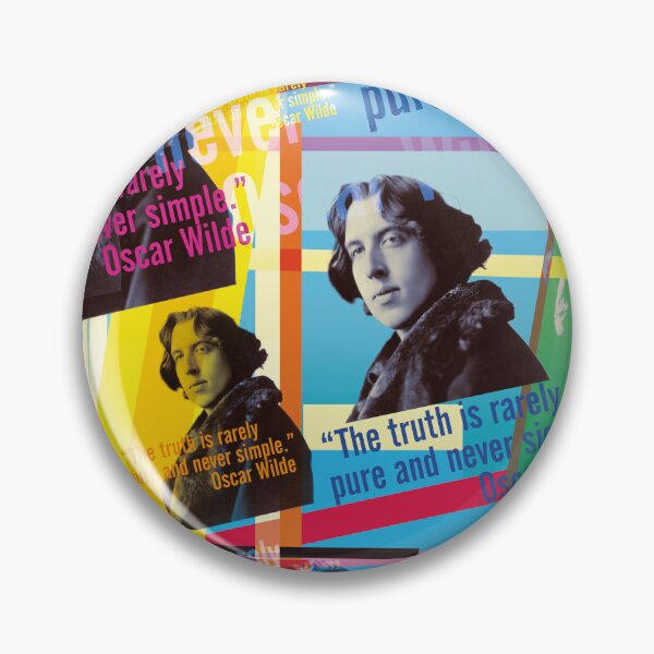 Item preview, The Truth Is Rarely Pure and Never Simple – Oscar Wilde Typography designed and sold by Mauswohn.