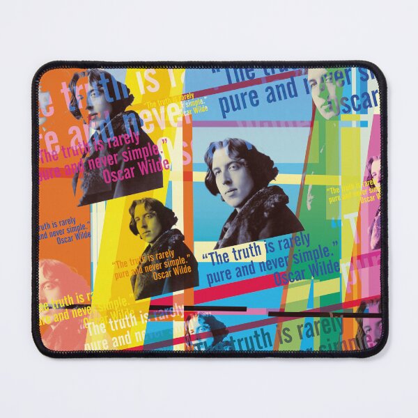 Item preview, The Truth Is Rarely Pure and Never Simple – Oscar Wilde Typography designed and sold by Mauswohn.