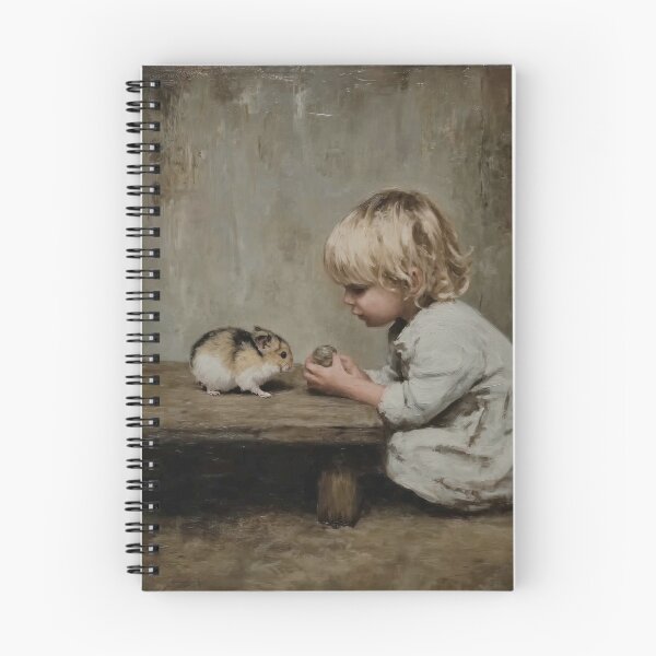 Item preview, Child Playing with a Hamster designed and sold by lautir.