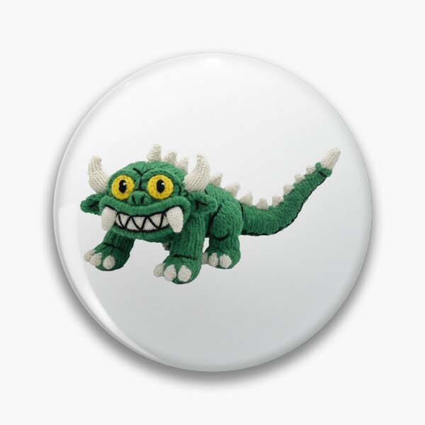 Item preview, Hodag Knitted doll designed and sold by COOLKJS0.