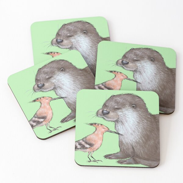 Item preview, Nutria y abubilla 3 designed and sold by OTTERFAMILY.