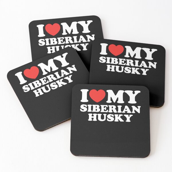 Item preview, I Love My Siberian Husky designed and sold by shitpostee.