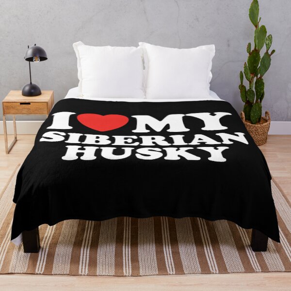 Item preview, I Love My Siberian Husky designed and sold by shitpostee.